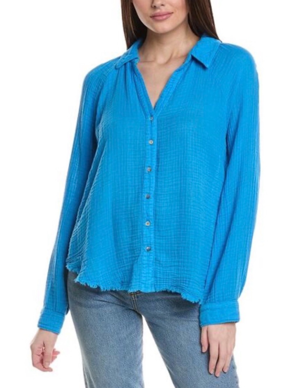 Michael Stars 100% Cotton Gauze Shirt